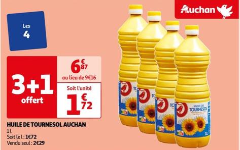 Auchan - Huile De Tournesol