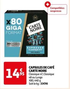 Capsules De Cafe