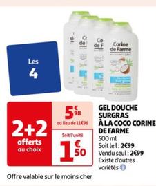 Corine De Farme - Gel Douche Sugras A La Coco