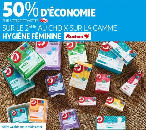 Auchan - Sur La Gamme Hygiène Féminine