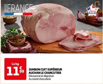 Auchan Le Charcutier - Jambon Cuit Supérieur