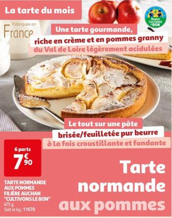 Auchan - Tarte Normande Aux Pommes