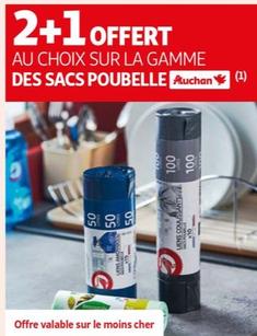 Auchan - Sur La Gamme Des Sacs Poubelle