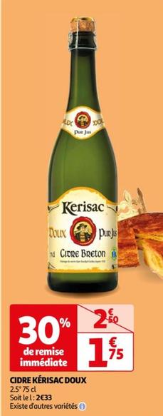 Kérisac - Cidre Doux