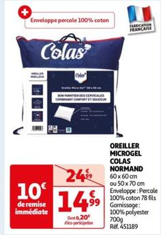 Colas Normand - Oreiller Microgel