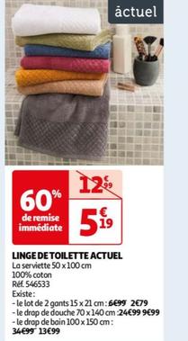 Actuel - Linge De Toilette