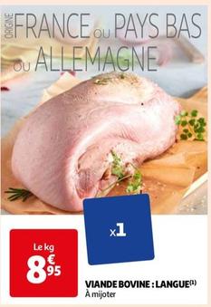 Viande Bovine:langue