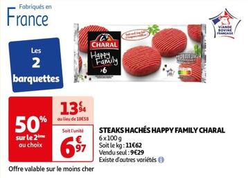 Steaks Hachés Happy Family