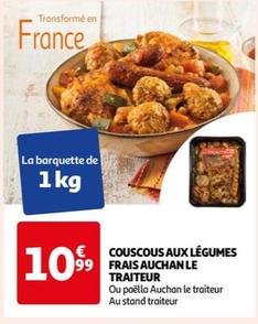 Auchan - Couscous Aux Legumes Frais Le Traiteur