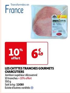 Gourmets Charcutiers - Les Chtites Tranches