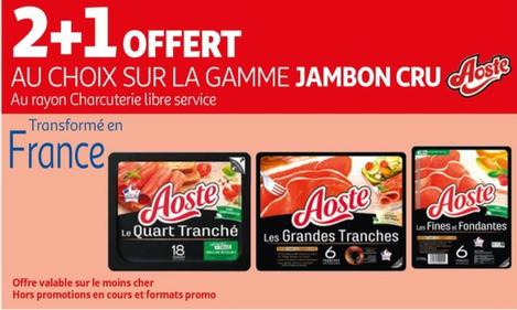 Sur La Gamme Jambon Cru