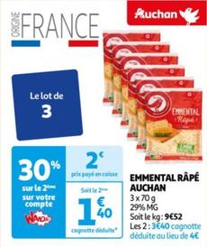 Auchan - Emmental Rapé