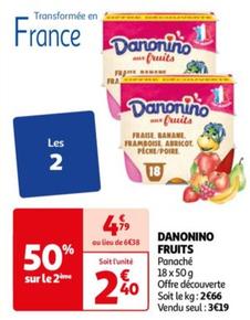 danonino - fruits