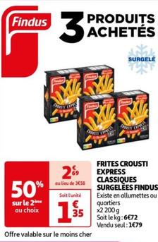 Frites Crousti Express Classiques Surgelees