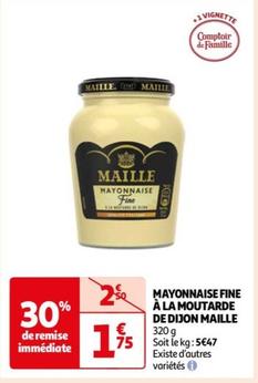 Mayonnaise Fine À La Moutarde De Dijon