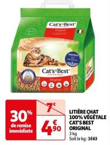 Cat's Best - Litière Chat Végétale