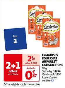 Catisfactions - Friandises Pour Chat Au Poulet