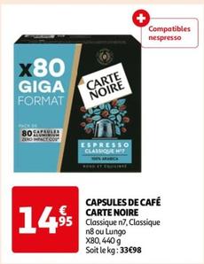 Capsules De Café