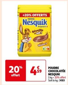 Poudre Chocolatée Nesquik