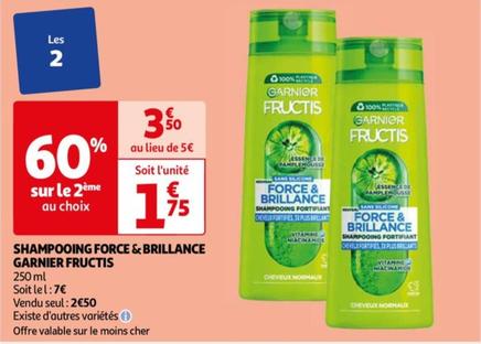 Shampooing Force & Brillance Fructis