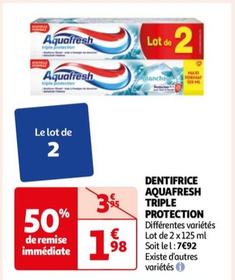 dentifrice triple protection