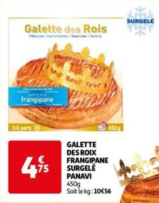 Galette Des Roix Frangipane Surgelé Panavi