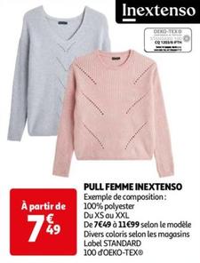 Inextenso - Pull Femme