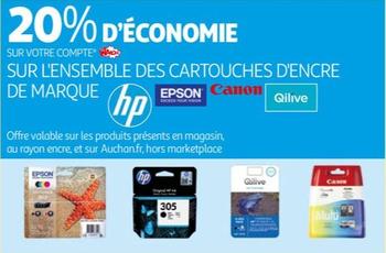 Promo Hp pack de 2 cartouches d'encre 302 chez Bureau Vallée