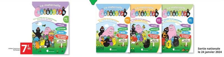 La Maternelle Cahiers Tout En Un Barbapapa