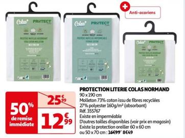 Colas Normand - Protection Literie