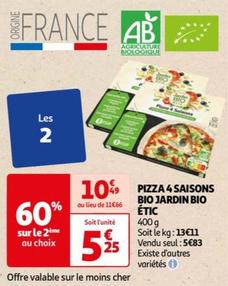 Etic - Pizza 4 Saisons Bio Jardin Bio