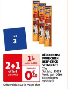 Récompense Pour Chien Beef-stick