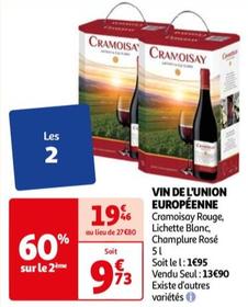 Cramoisay - Vin De L'union Européenne