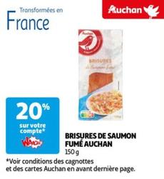 Auchan - Brisures De Saumon Fumé