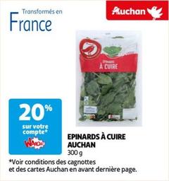 Auchan - Epinards À Cuire