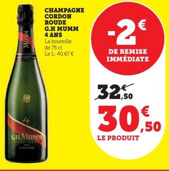 Champagne Cordon Roude