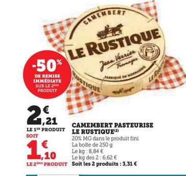 Camembert Pasteurise