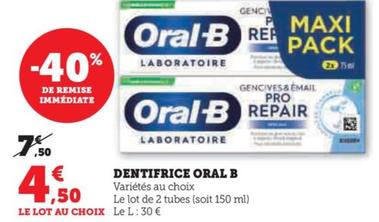 Dentifrice