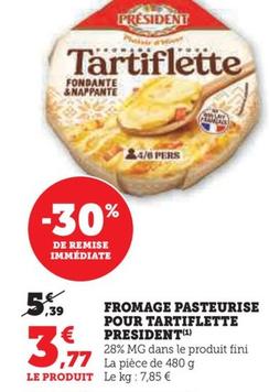 fromage pasteurise pour tartiflette