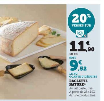 Raclette Nature