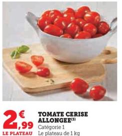Tomate Cerise Allongee