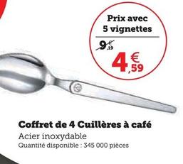 Coffret De 4 Cuillères À Café