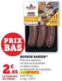 Bahier - Boudin
