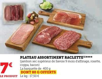 Plateau Assortiment Raclette