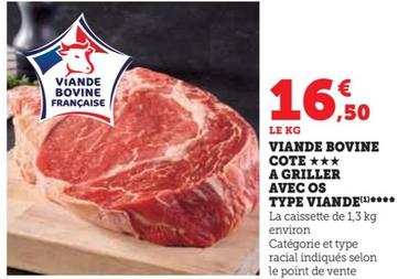 Viande Bovine Cote A Griller Avec Os Type Viande