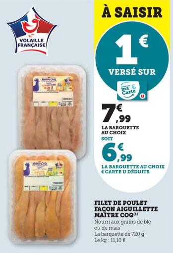 Filet De Poulet Façon Aiguillette