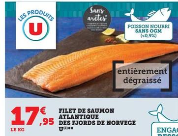 U - Filet De Saumon Atlantique