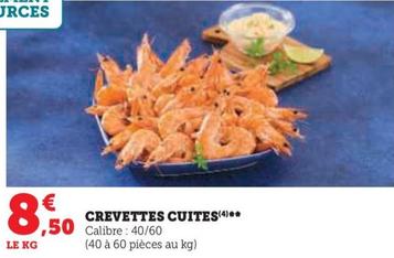 Crevettes Cuites