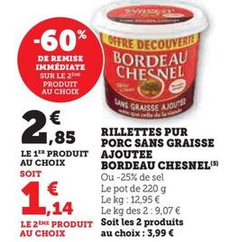 Rillettes Pur Porc Sans Graisse Ajoutee