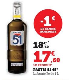 Pastis 51 45°